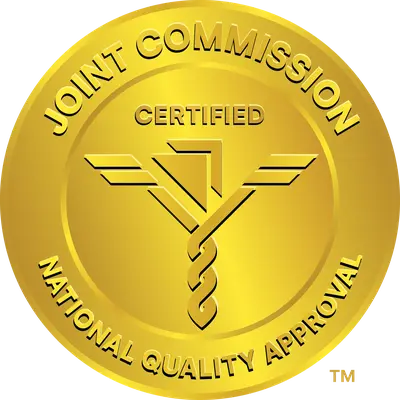 Joint Commission Certified Gold Seal of Approval for National Quality Approval.