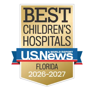 Best Children’s Hospitals: Florida, U.S. News and World Report, 2026–2027.